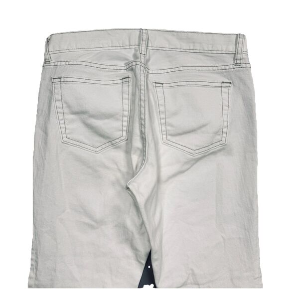 Gap Long And Lean Jeans 4/27 (30 x 29) White Bootcut Low Mid Denim Womens - Picture 2 of 8